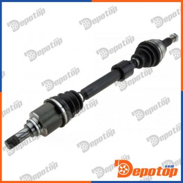 Demi-Arbre de Transmission gauche pour RENAULT | NPW-RE-197, T49377